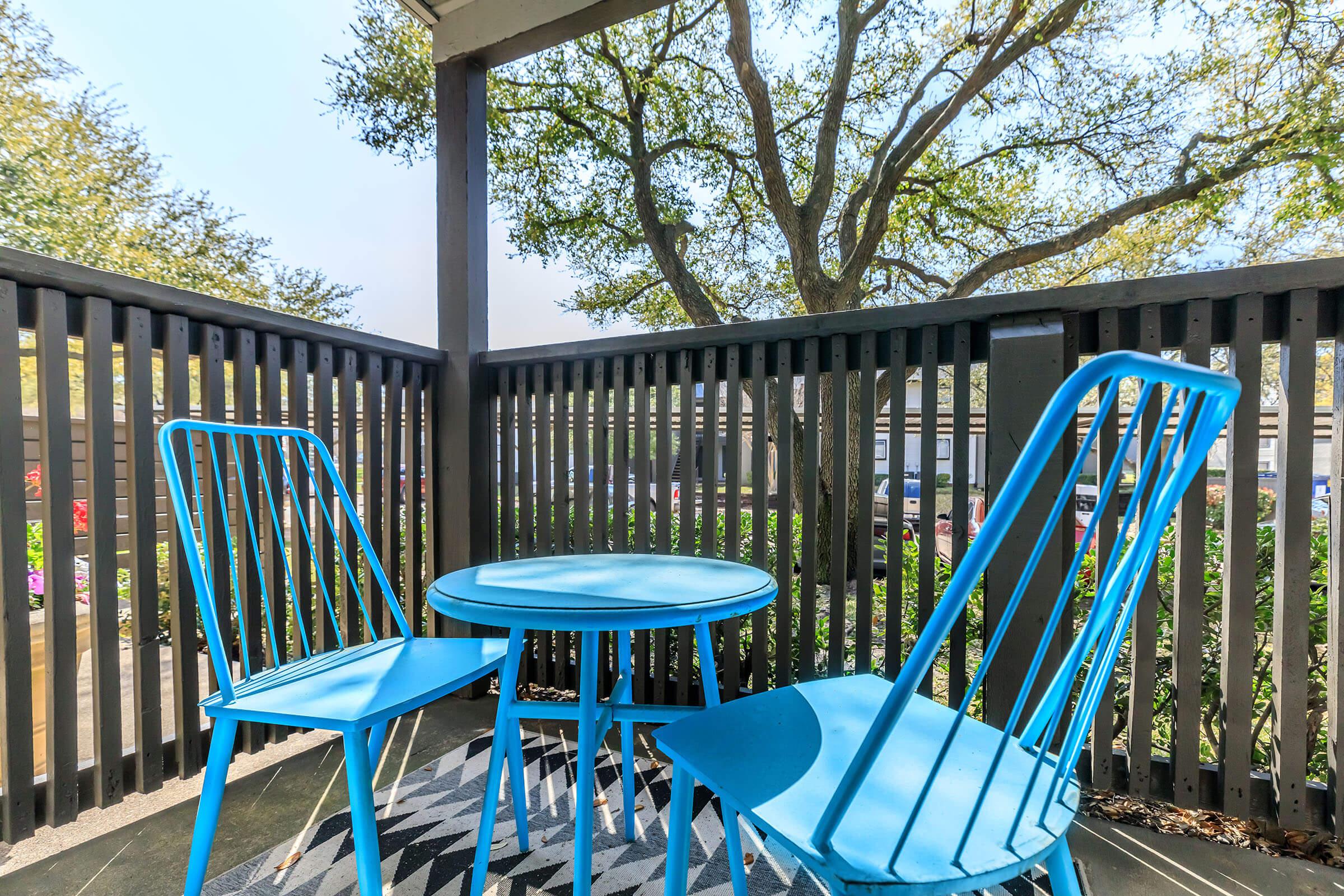 ENJOY THE OUTDOORS ON THE BALCONY OR PATIO