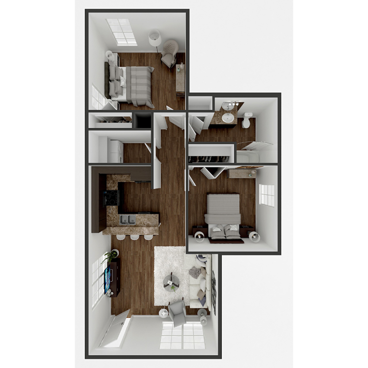 Floor plan image of A