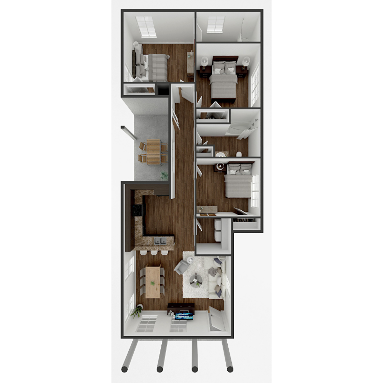 Floor plan image of 3 Bed
