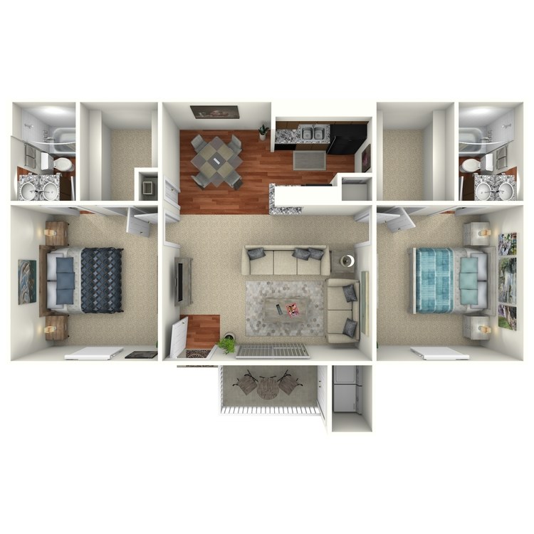 Floor plan image of B2