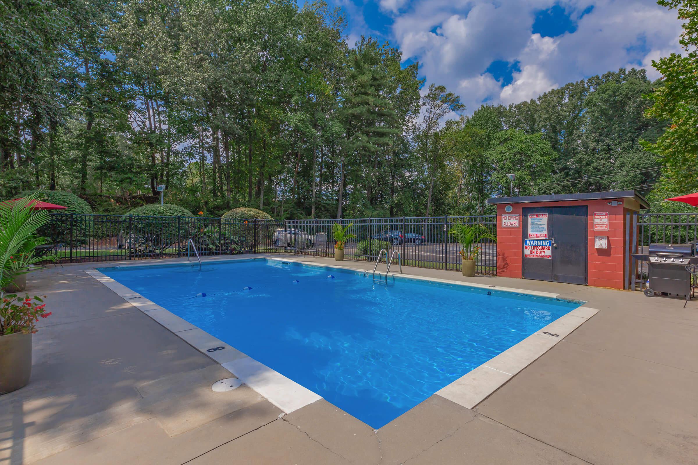 SHIMMERING SWIMMING POOL