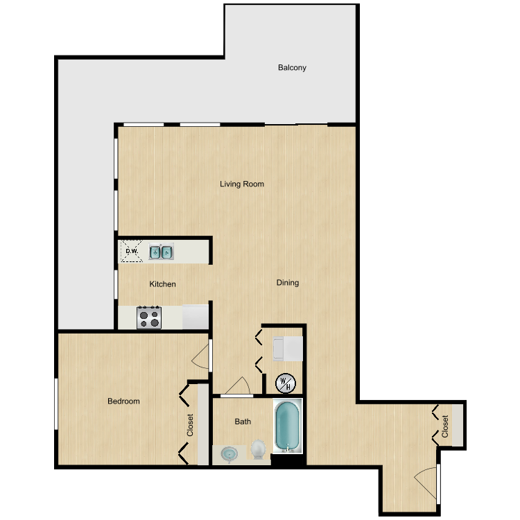 Floor plan image of E