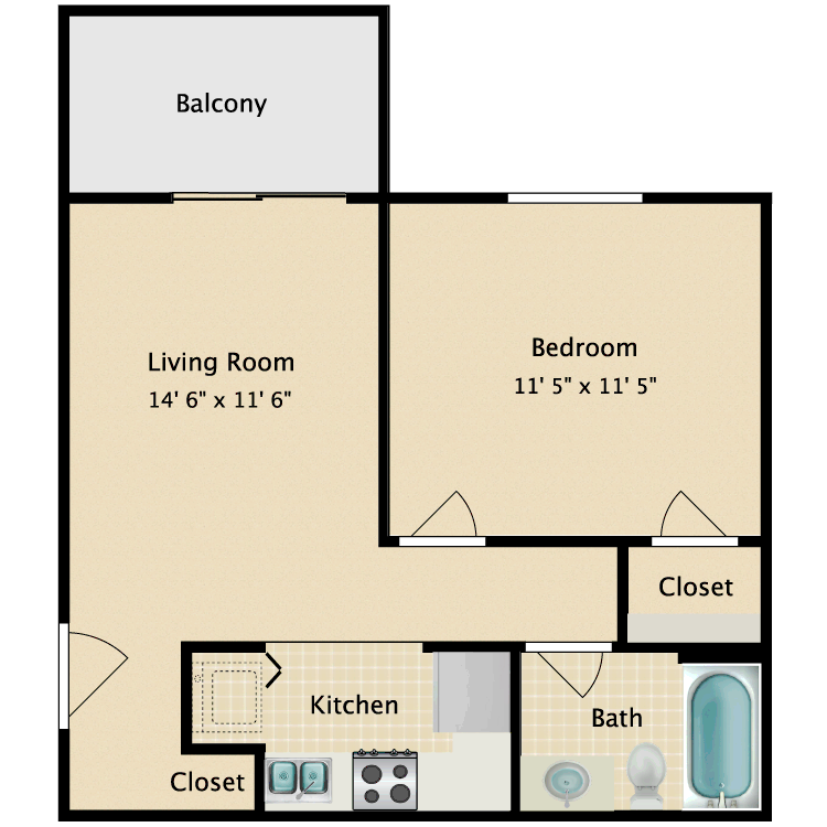 Floor plan image of The Aspen