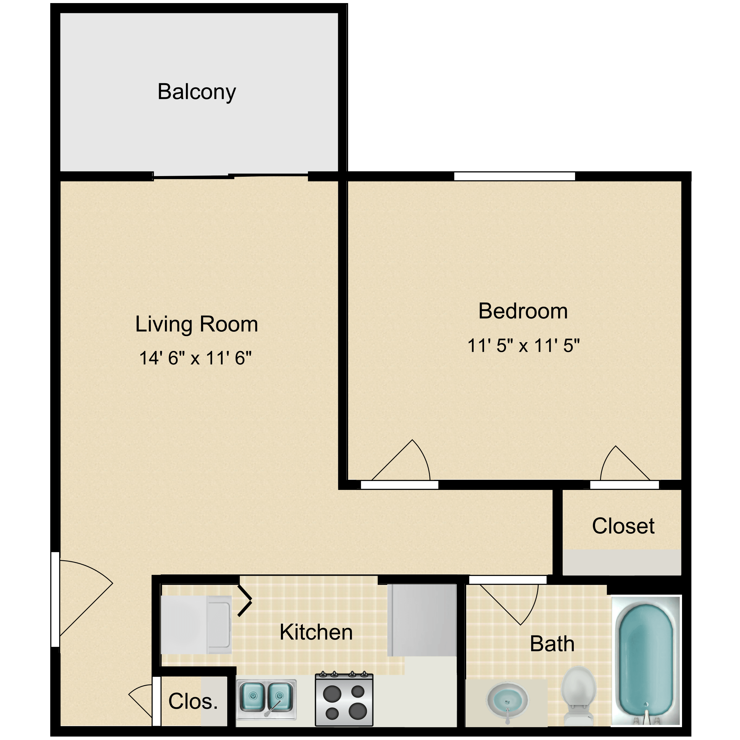 Floor plan image of The Aspen