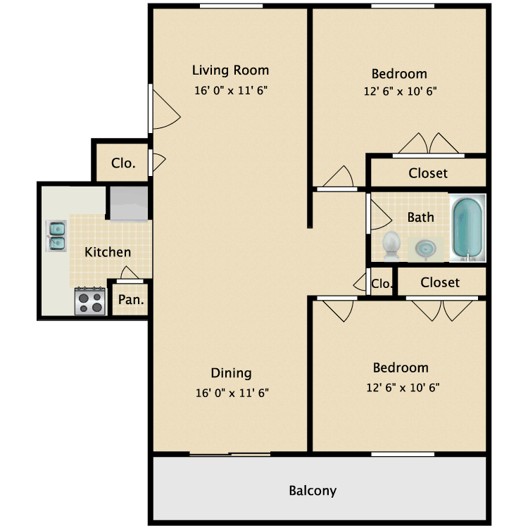 Floor plan image of The Magnolia