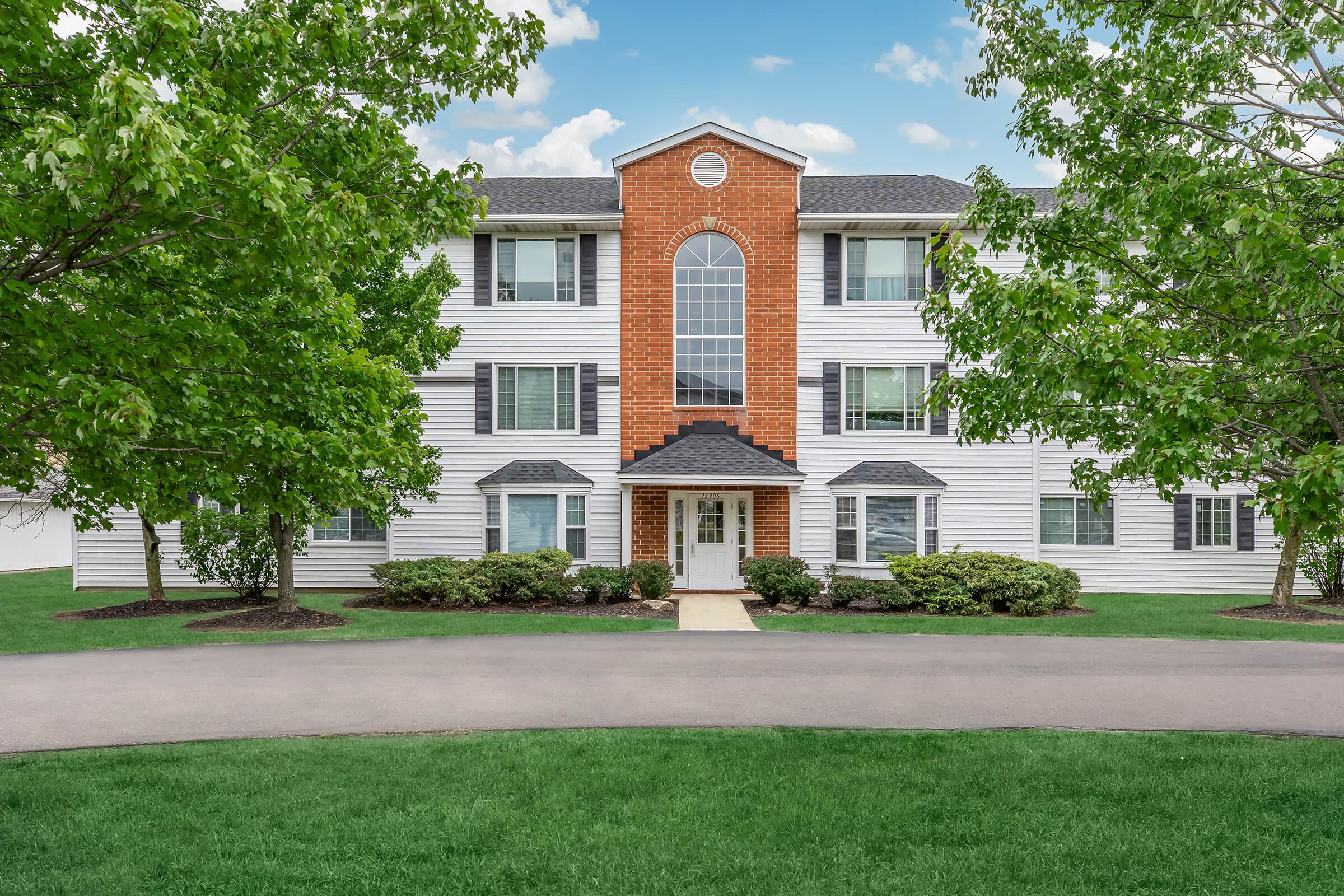 a large lawn in front of a house