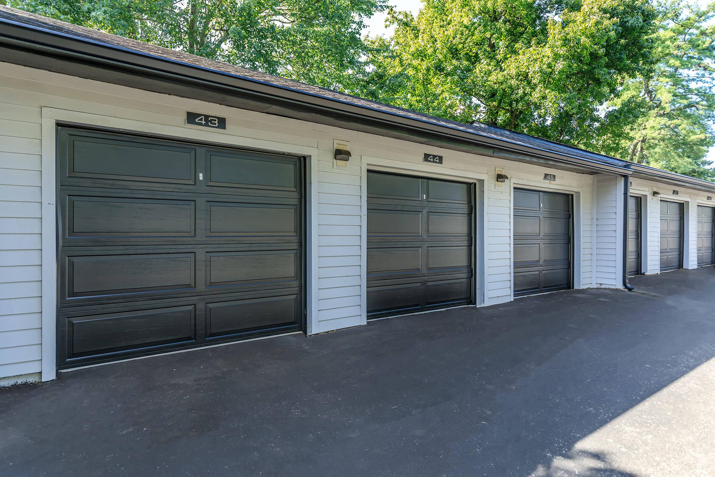 Garage Parking at Brendon Park Apartments