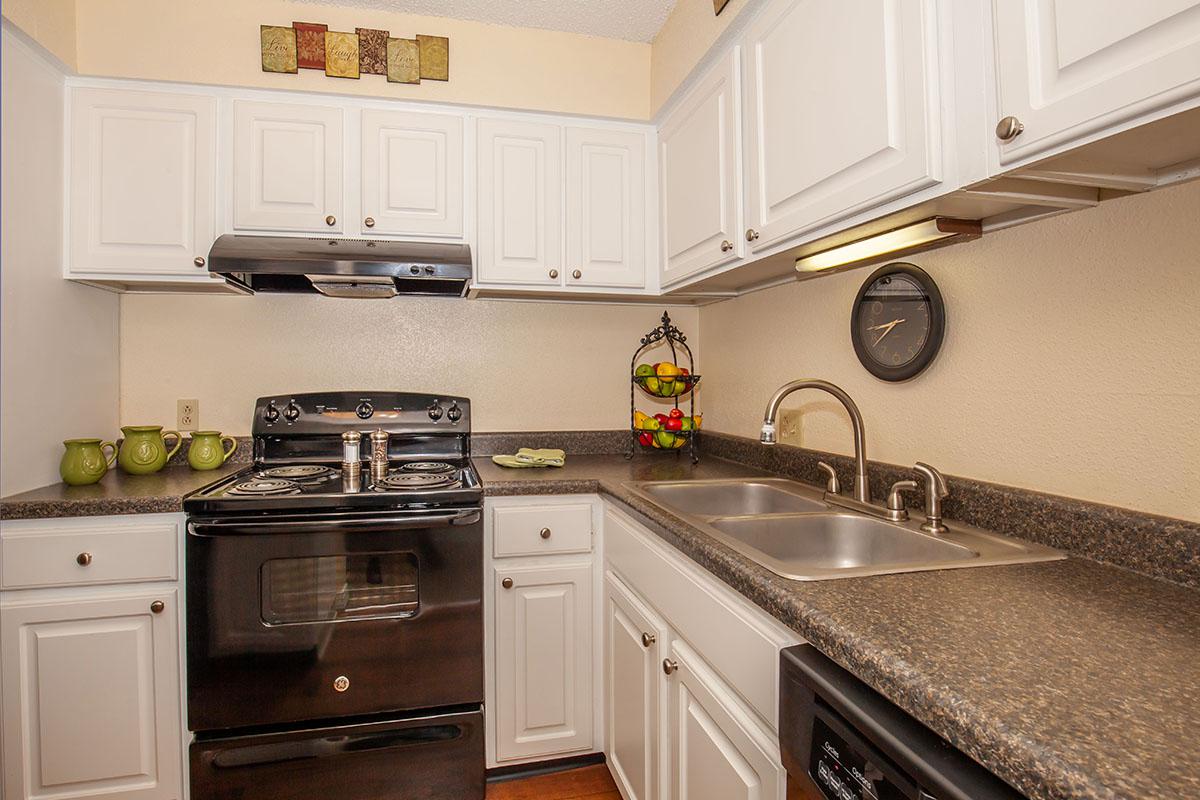 Well-equipped kitchens at Brendon Park Apartments