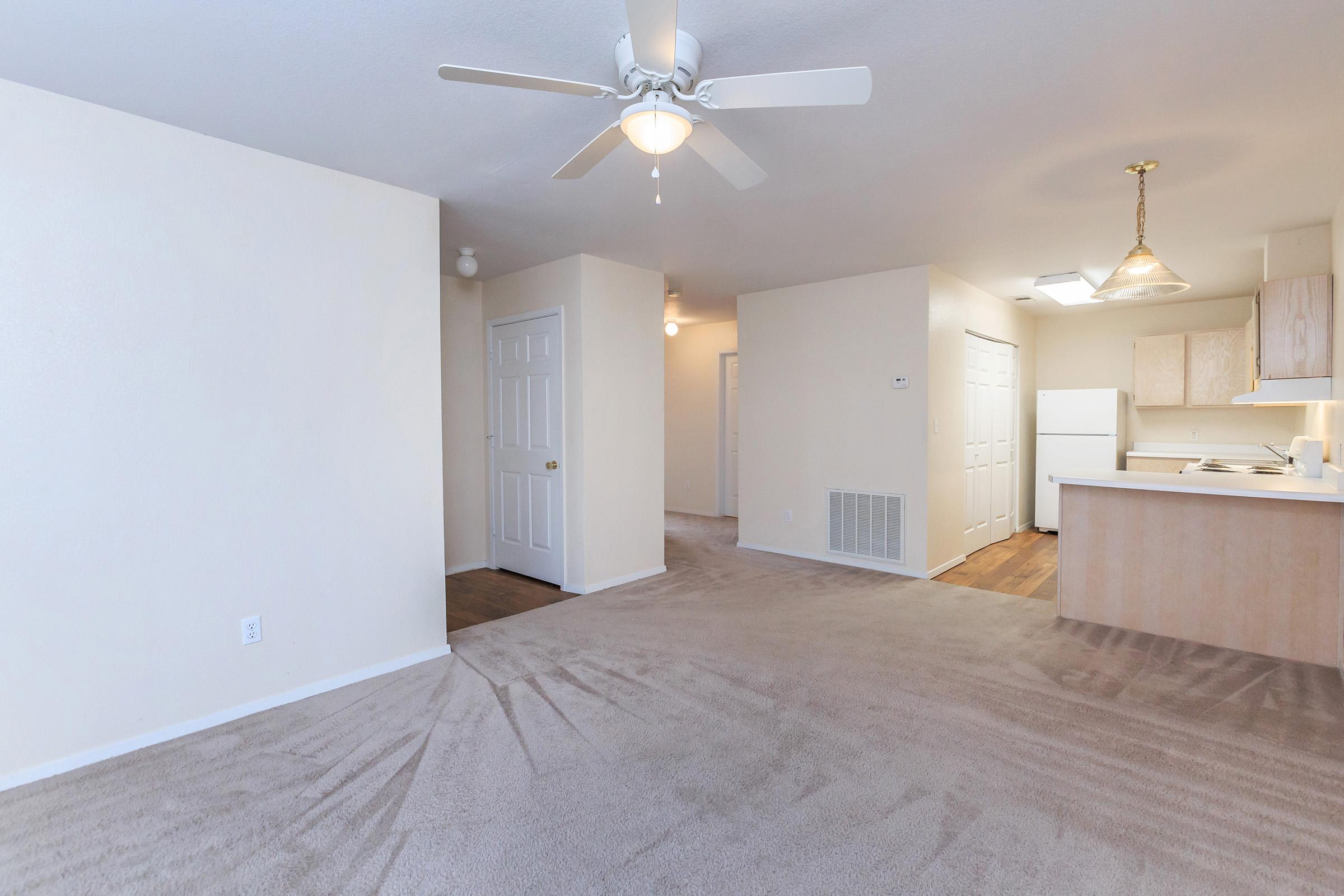 a bedroom with a large bed in a room