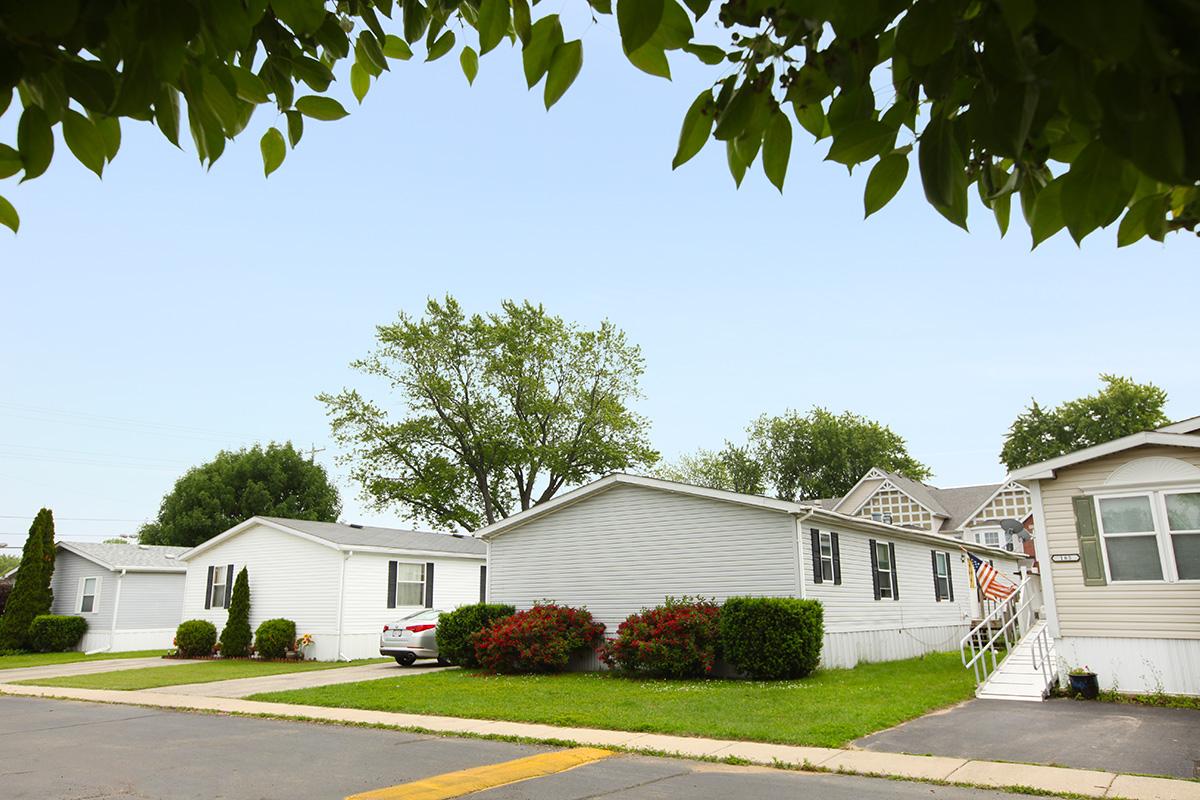 a large lawn in front of a house