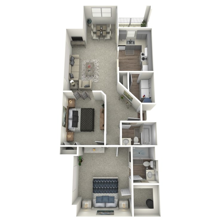 Floor plan image of Columbine