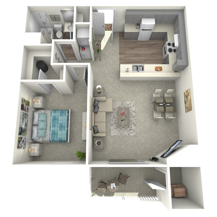 Floor plan image of Rose