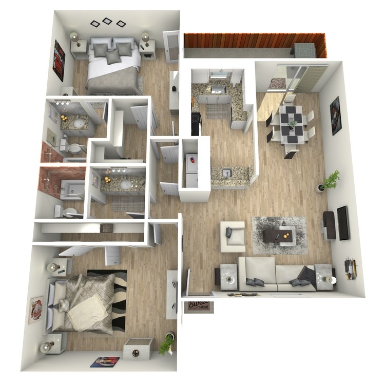 Floor plan image of B3