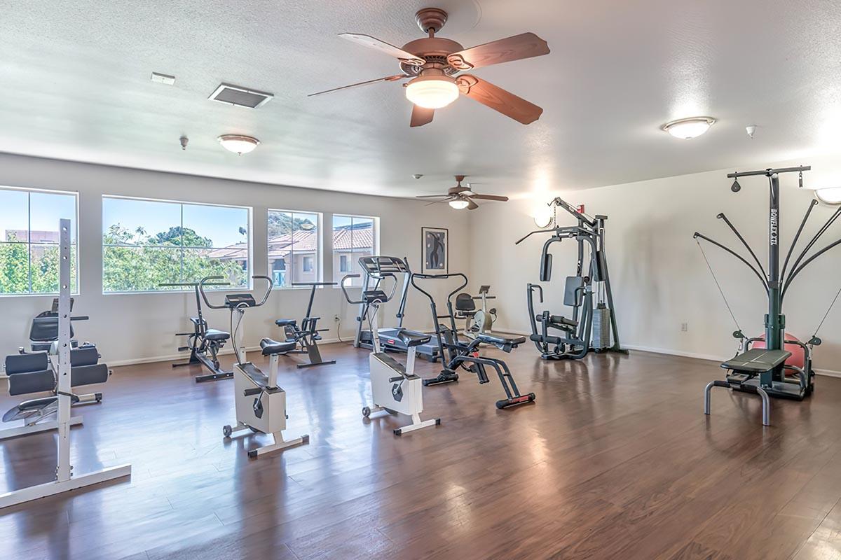 a room filled with furniture and a table