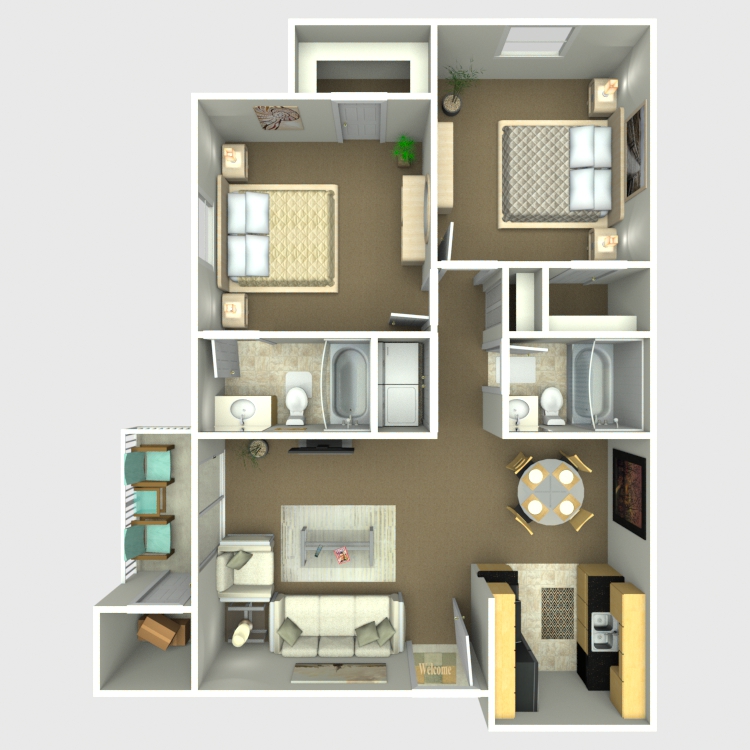Floor plan image of Townsend