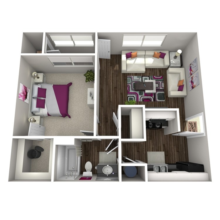 Floor plan image of Allium