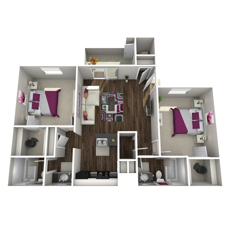 Floor plan image of Begonia