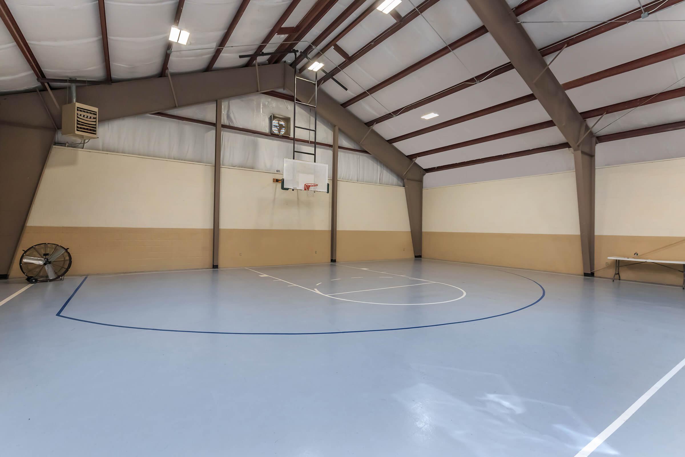 INDOOR BASKETBALL COURTS