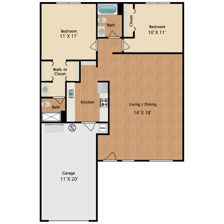 Floor plan image of The Sabal