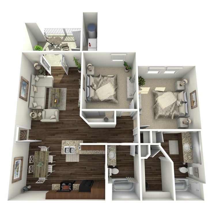 Floor plan image of B2