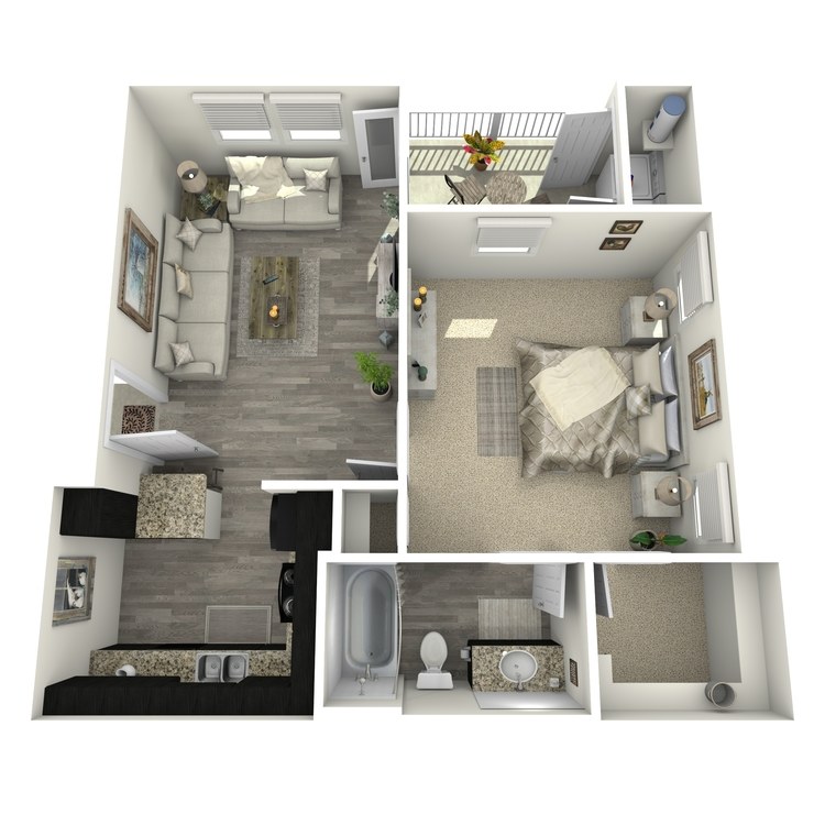 Floor plan image of A1-E