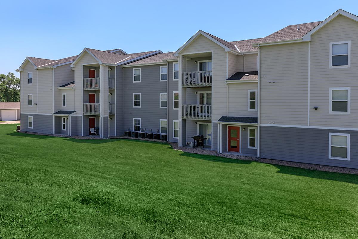 a large lawn in front of a house