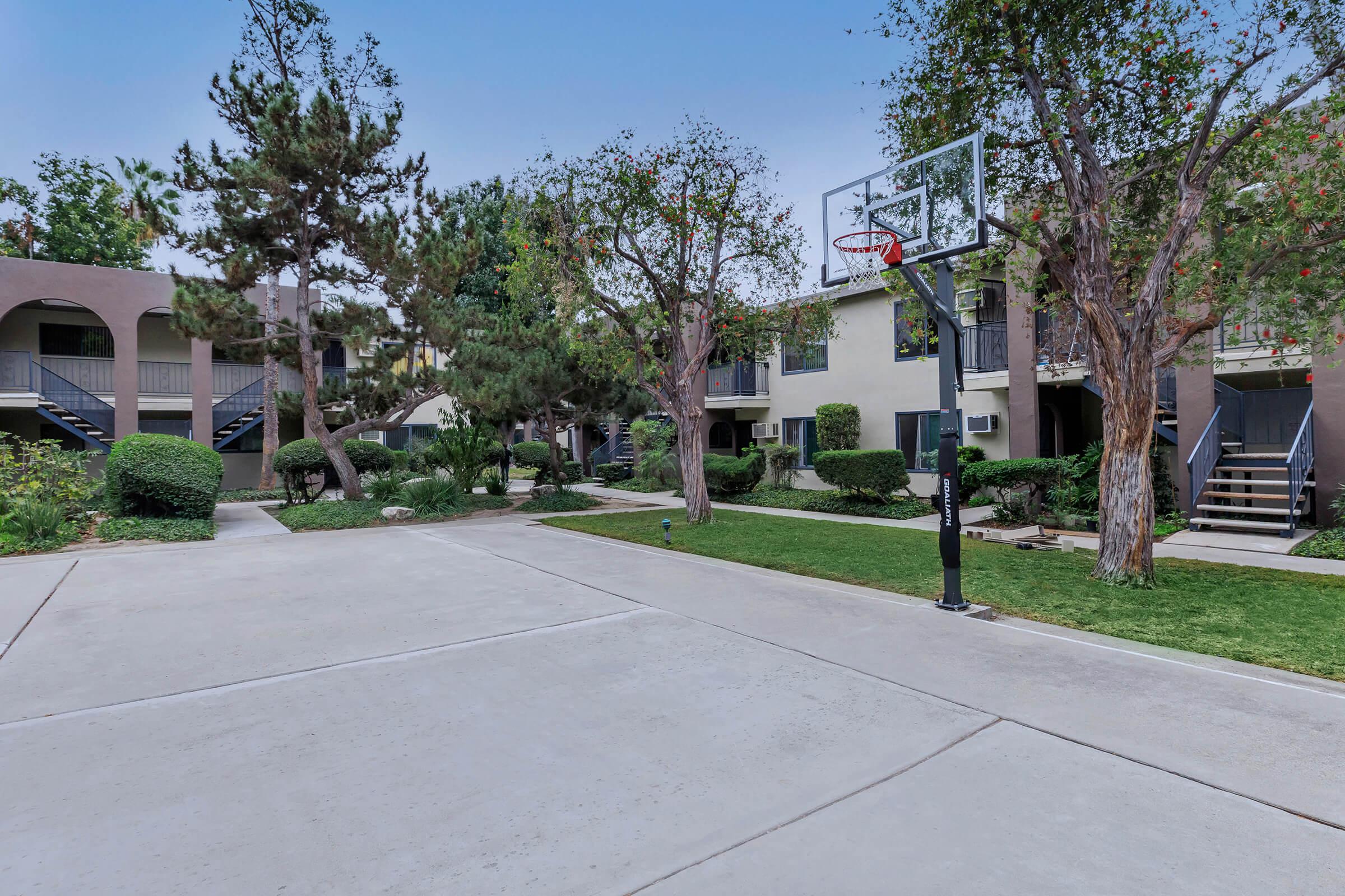 Vio Cerritos basketball court