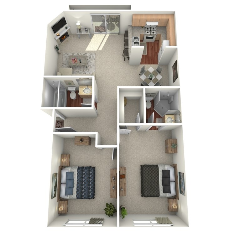 Floor plan image of Unit A
