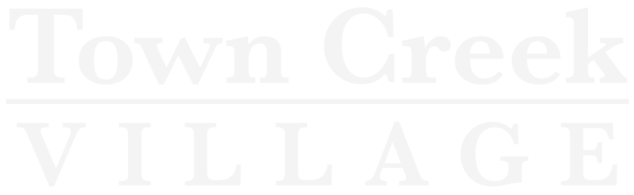 Town Creek Village Apartments ebrochure logo