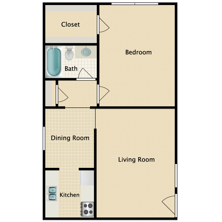 E floor plan image