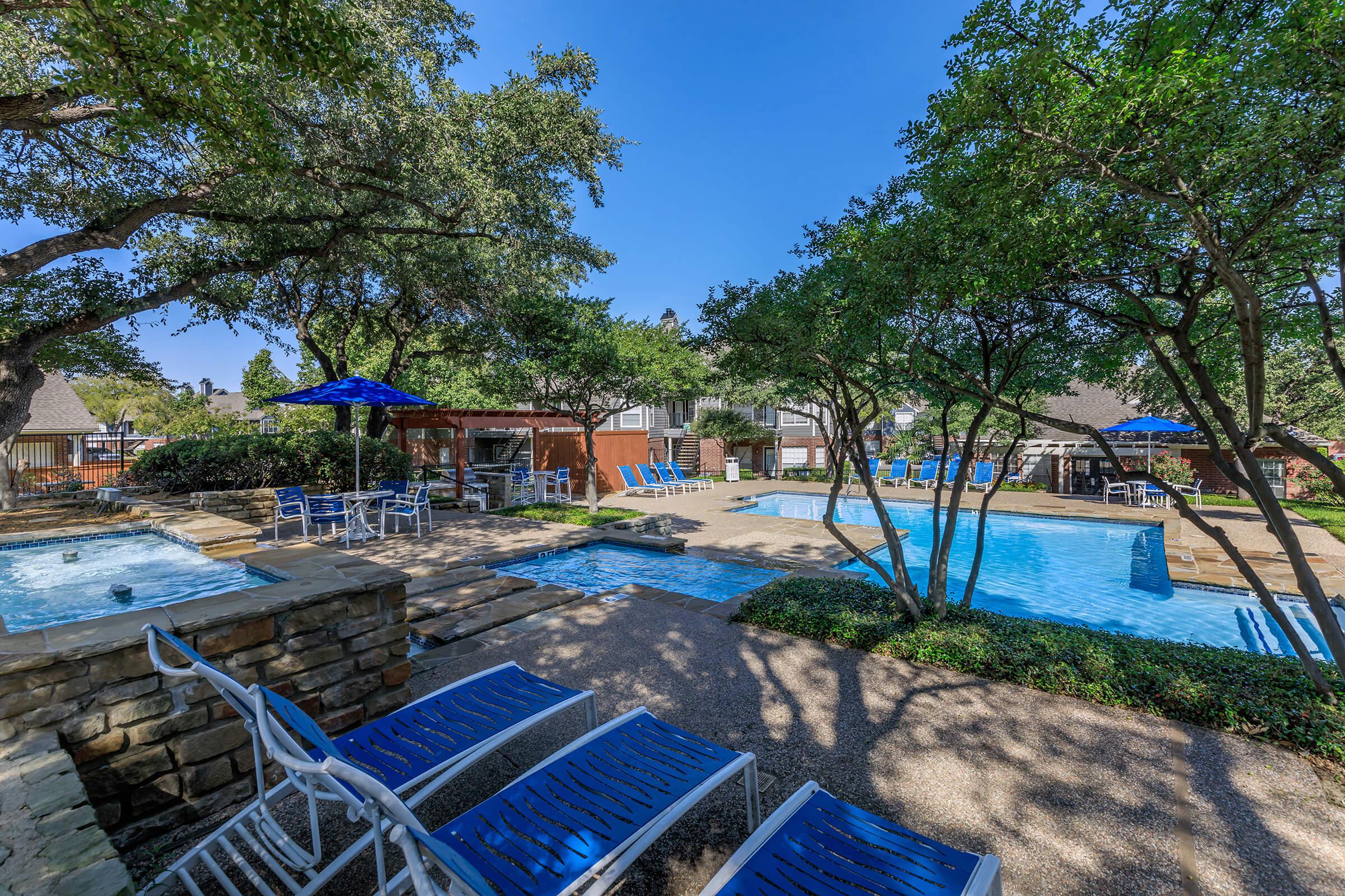 LOUNGE BY OUR RESORT STYLE POOL