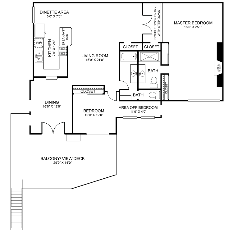 Floor plan image of Penthouse