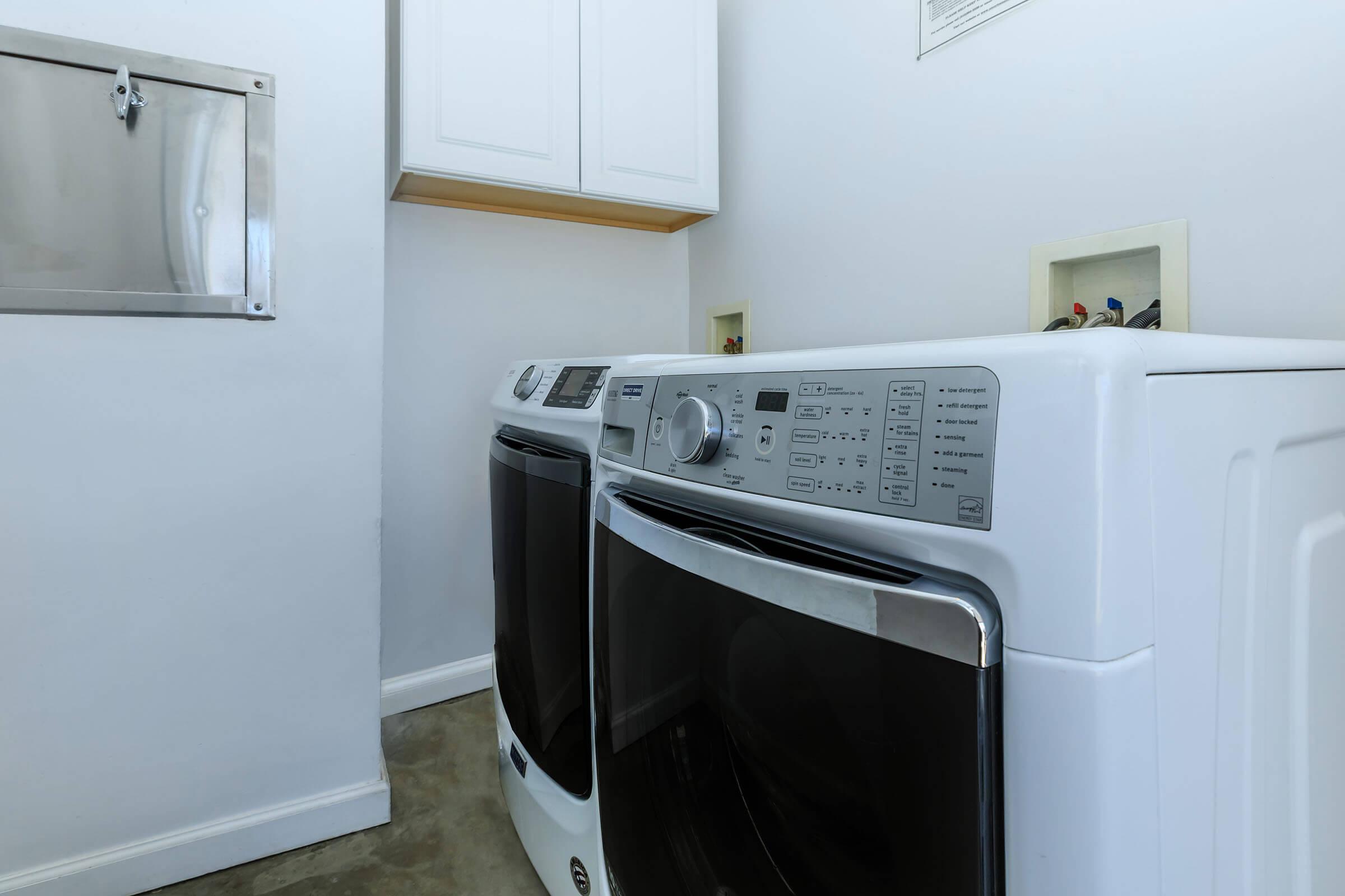 Community washer and dryer