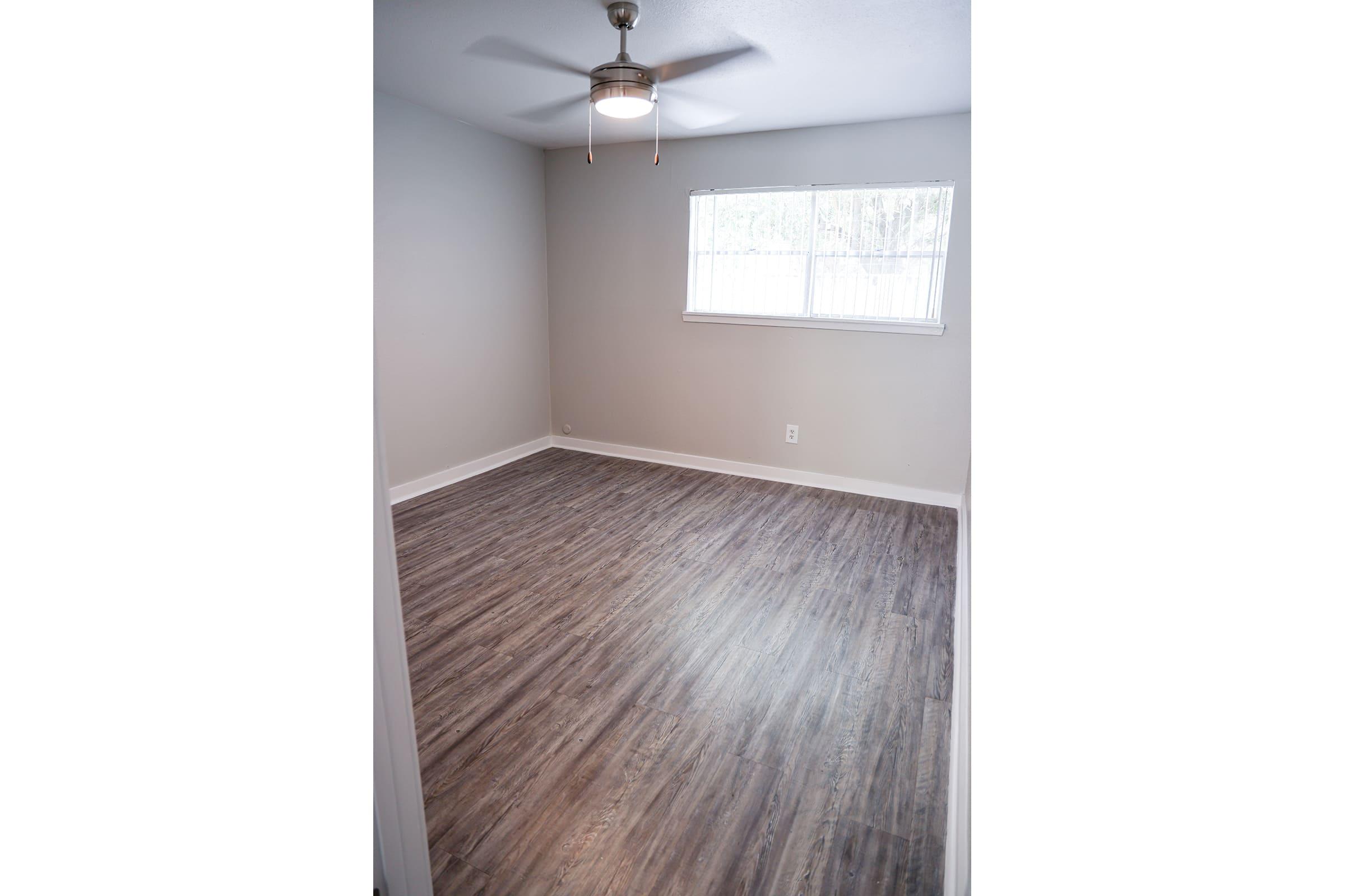 a close up of an empty room