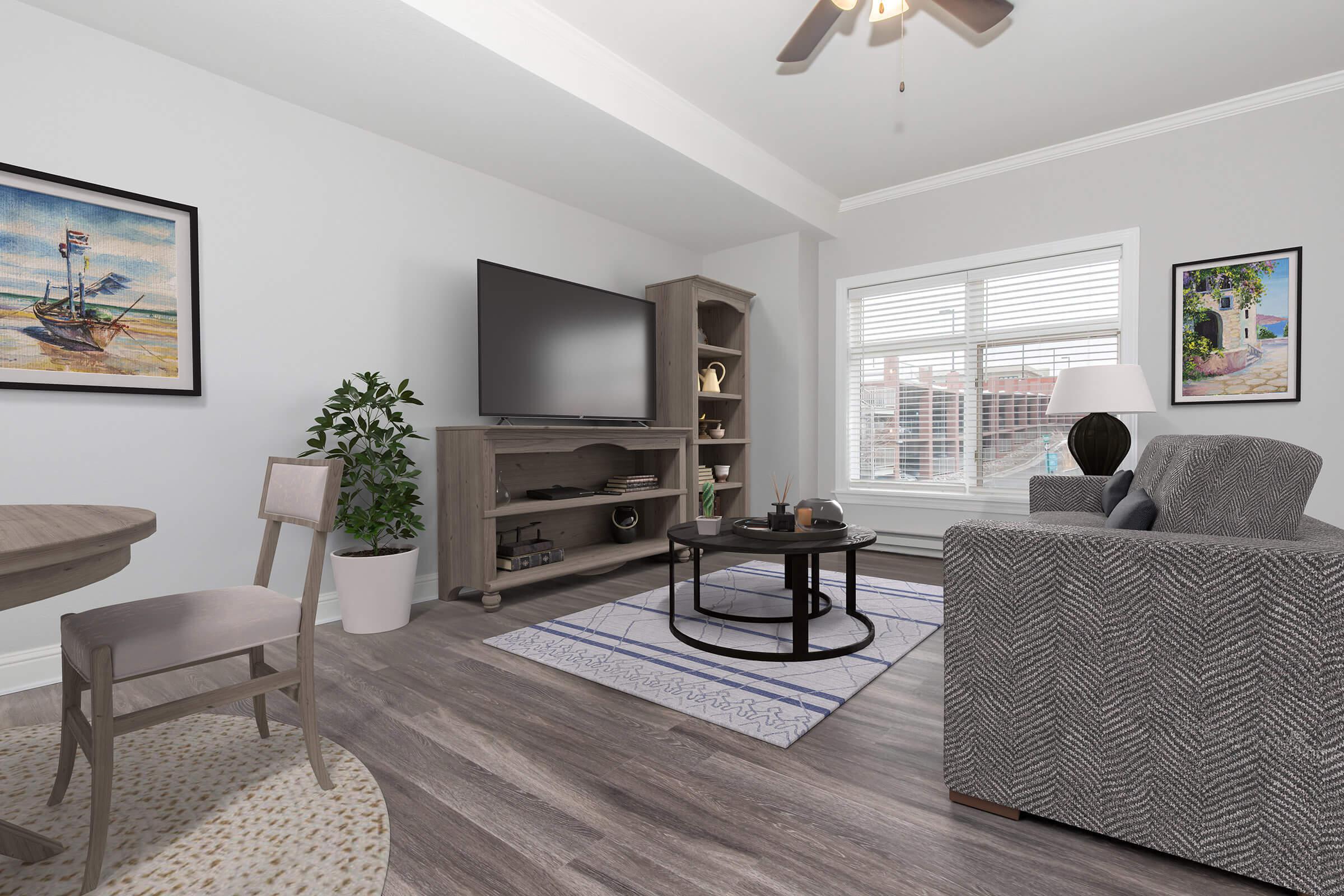 SPACIOUS FLOOR PLANS FOR RENT AT CLEAR CREEK COMMONS