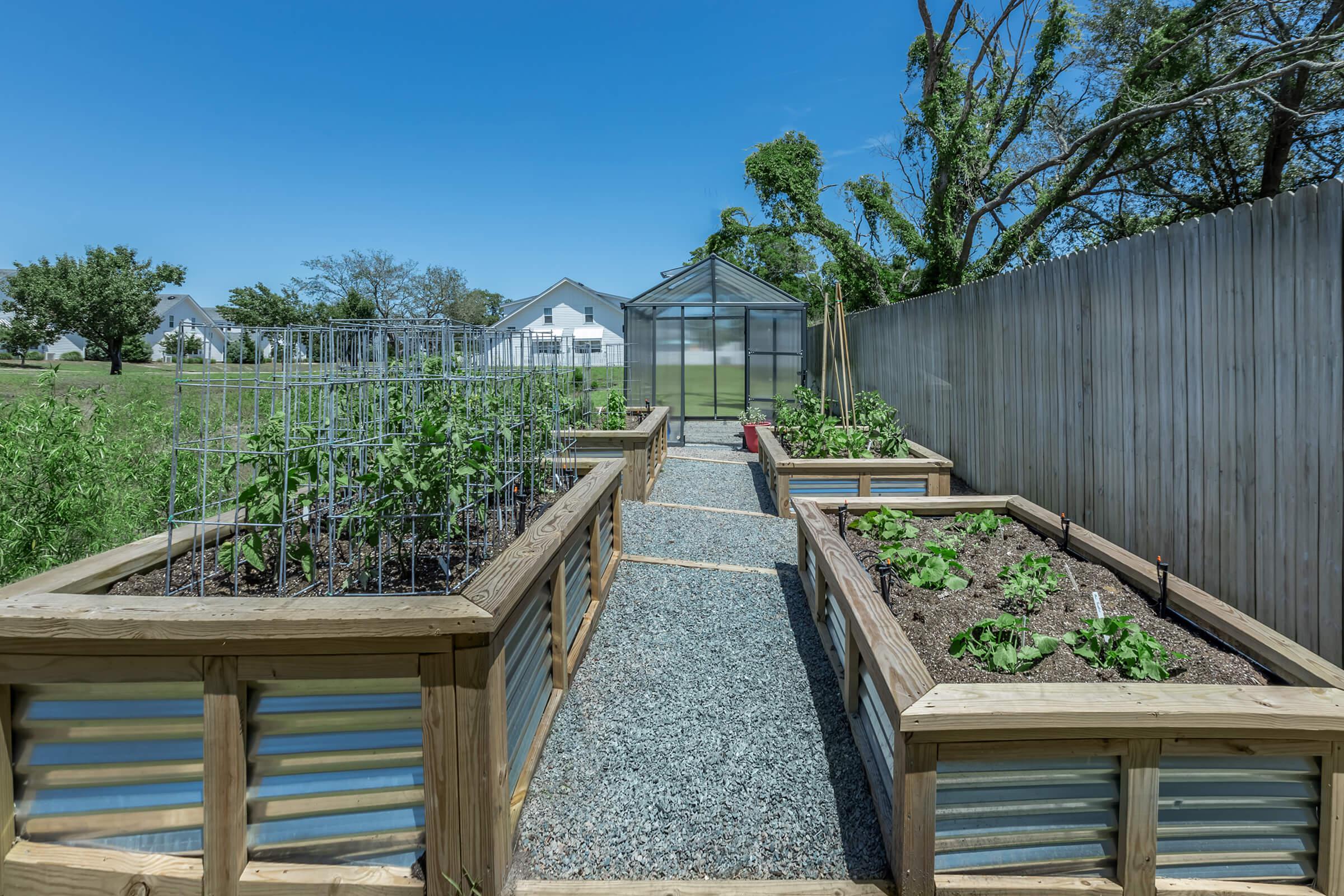 ENJOY THE COMMUNITY GARDEN