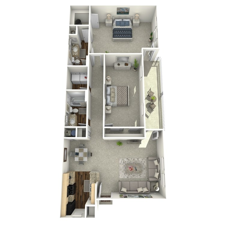 Floor plan image of B3