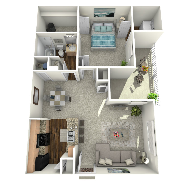 Floor plan image of A1