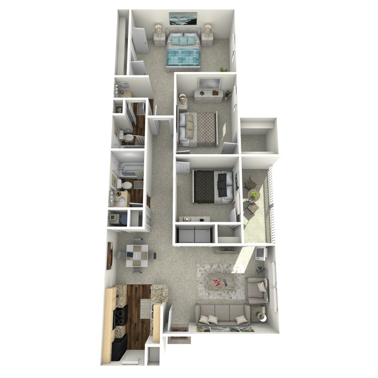 Floor plan image of C1