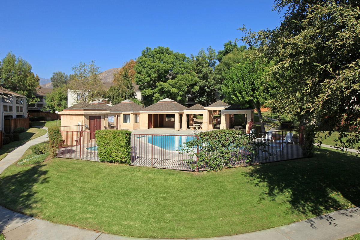 a large lawn in front of a house