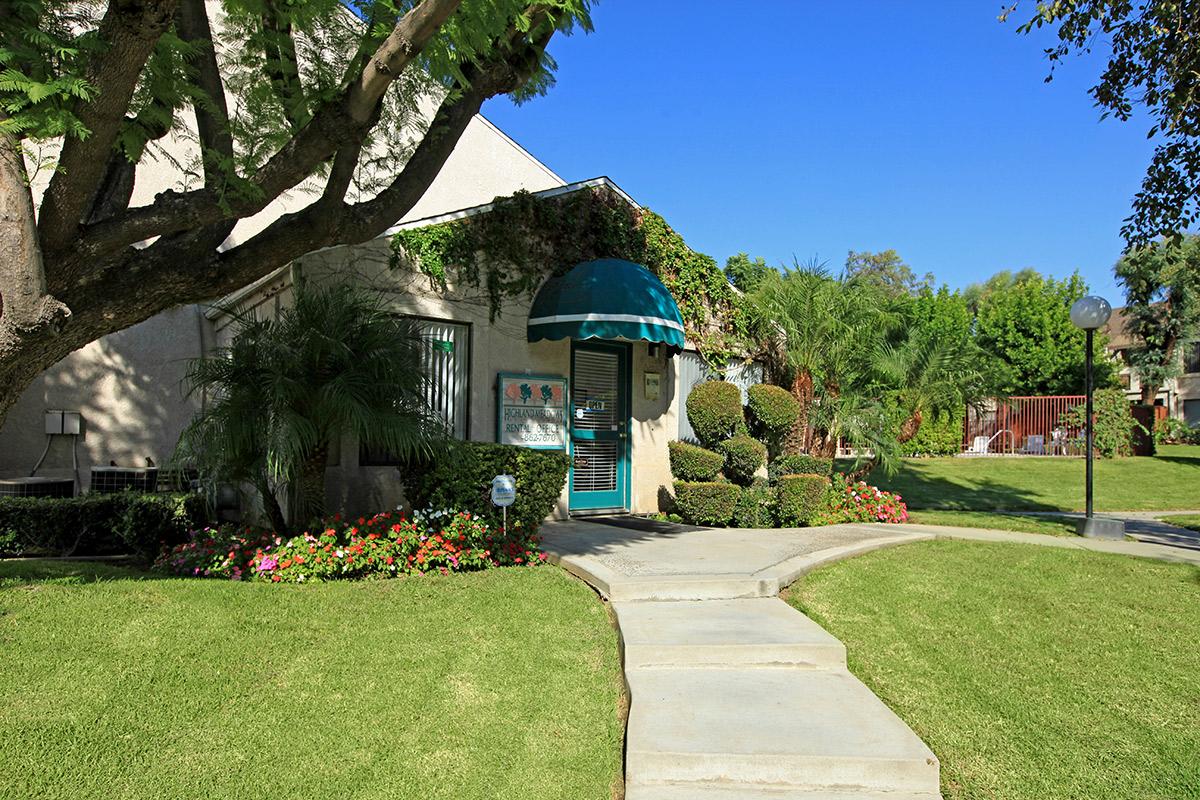 a large lawn in front of a house