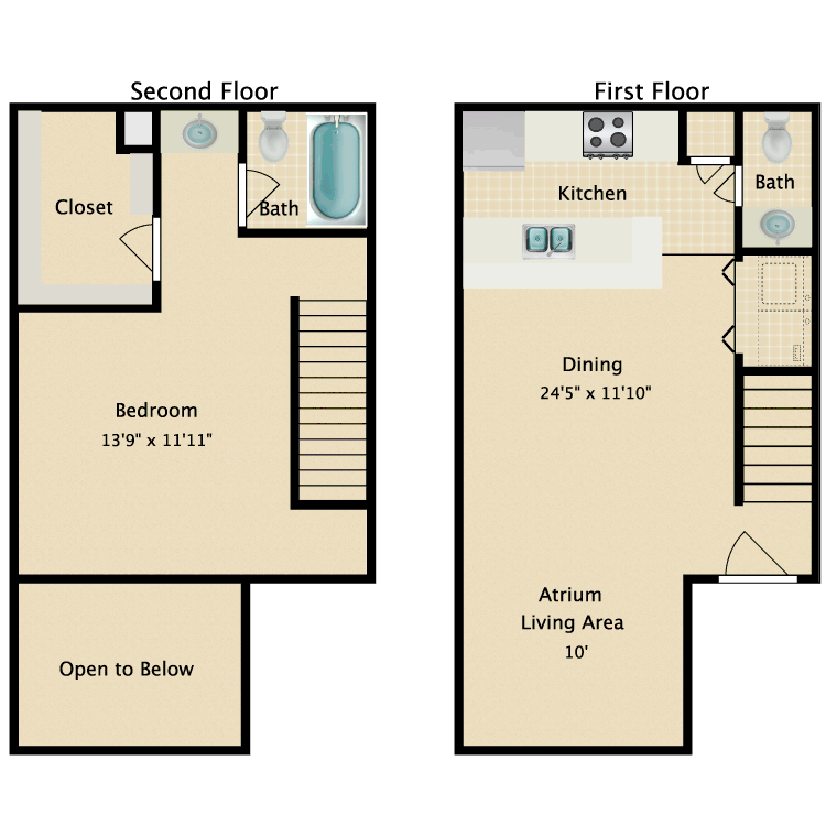 Floor plan image of Samantha