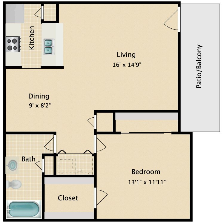 Floor plan image of Laurie
