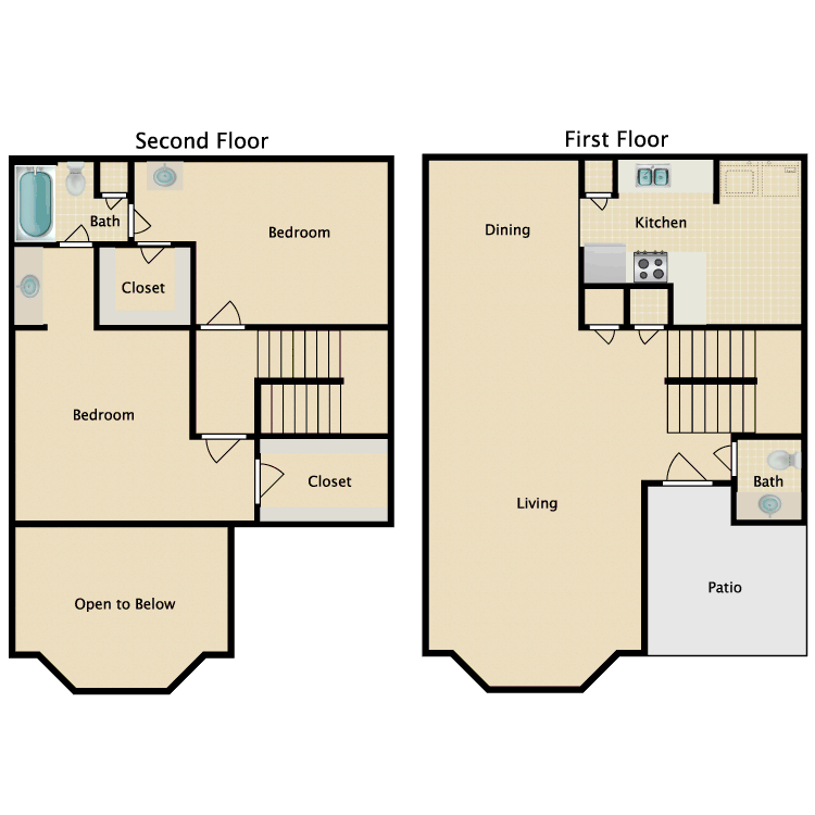 Floor plan image of Kathie