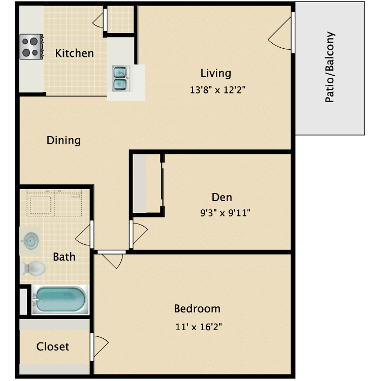 Floor plan image of Kimberley
