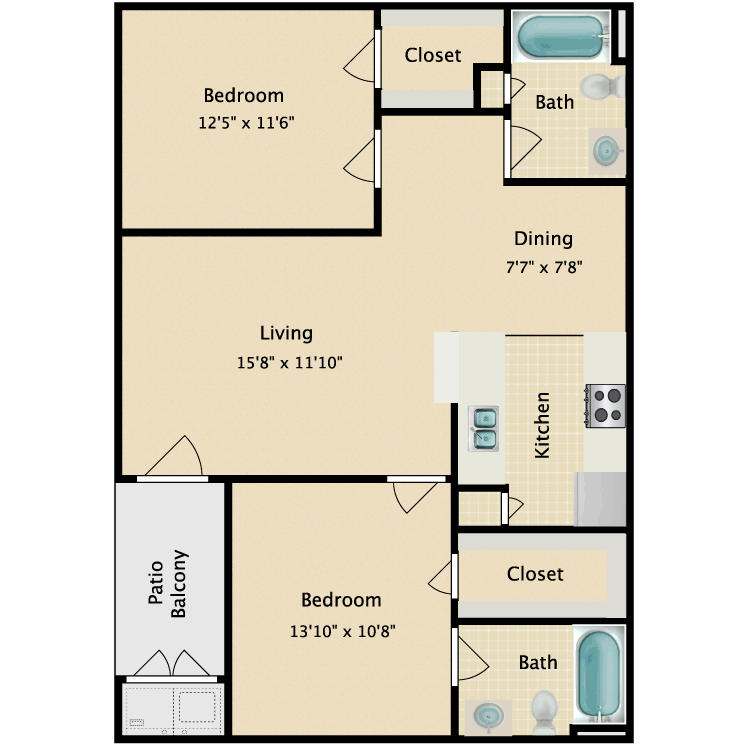 Floor plan image of Teri