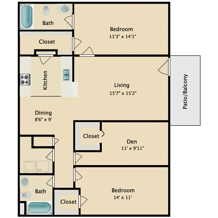 Floor plan image of Elizabeth