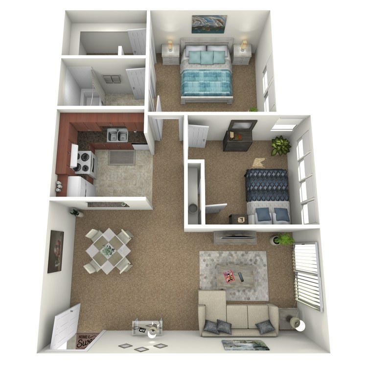 Floor plan image of B-R