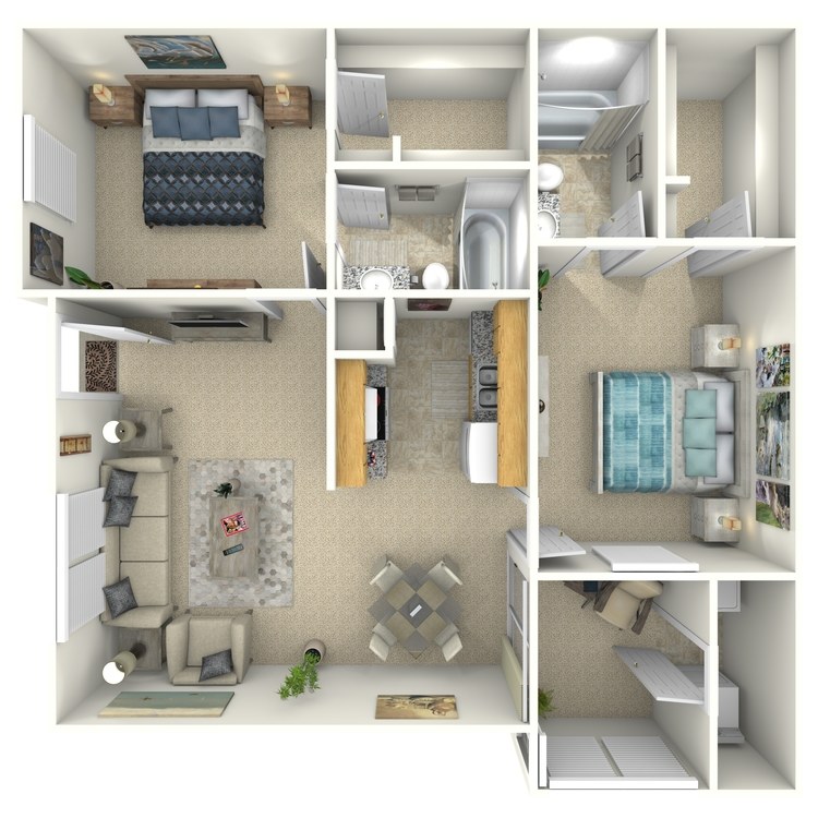 Floor plan image of B3