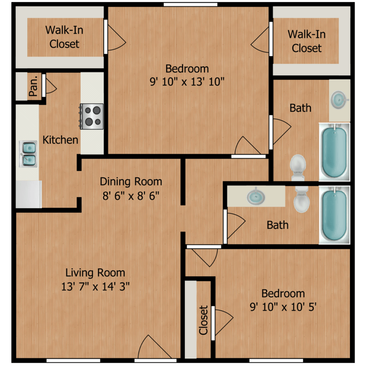 Floor plan image of B1